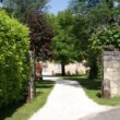 le portail de l'entrée du domaine de la forge